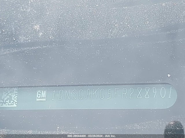 Chevrolet Tahoe Ls 2015 1GNSCAKC5FR288901 Image 9