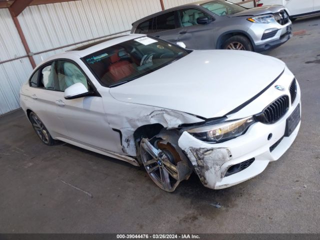 Aukcja sprzedaży 2019 Bmw 430i Gran Coupe, vin: WBA4J1C58KBM18161, numer aukcji: 39044476