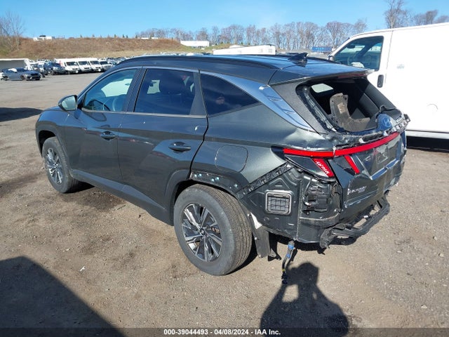 KM8JBCA1XNU017505 Hyundai Tucson Hybrid Blue