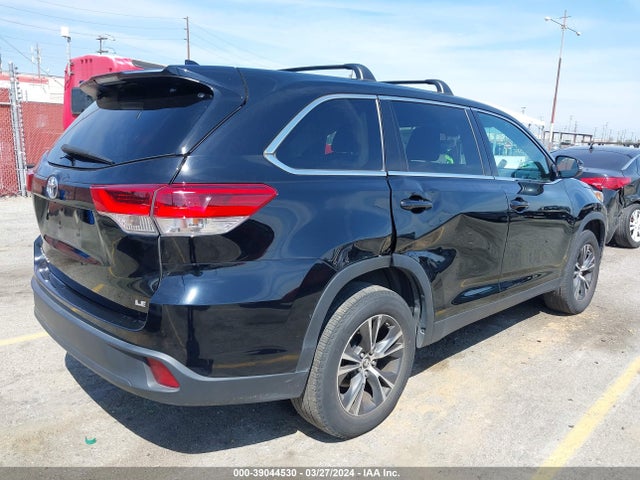 Toyota Highlander Le/le Plus 2019 5TDZZRFHXKS315337 Image 4