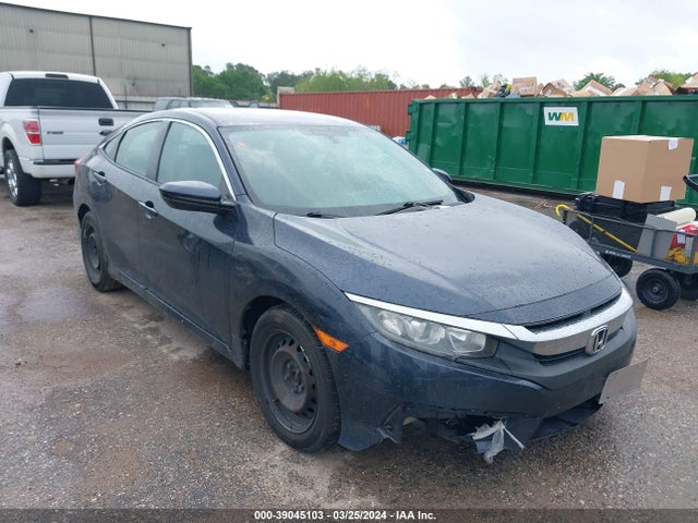 Honda Civic Lx 2017 2HGFC2F52HH555380 Image 1