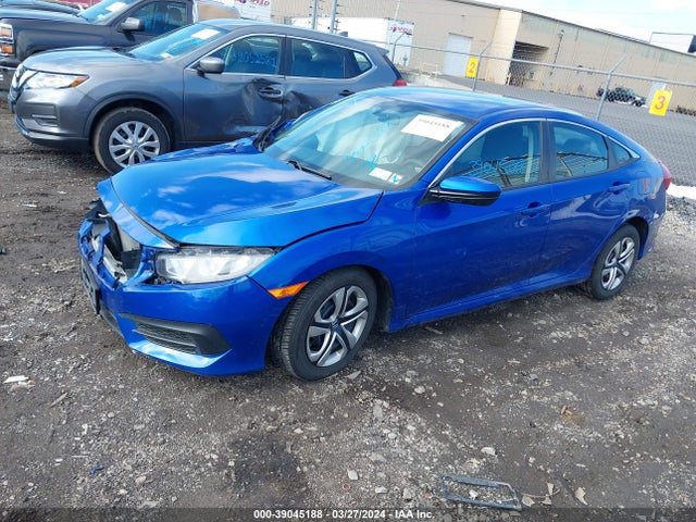 Honda Civic Lx 2017 2HGFC2F55HH538752 Image 2