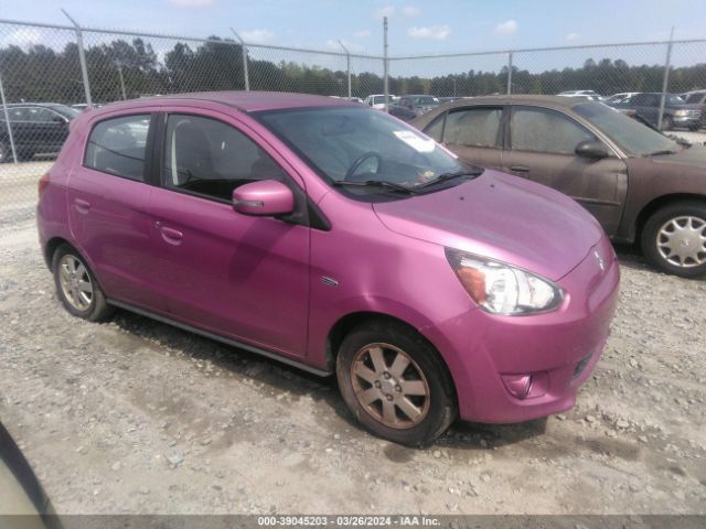Auction sale of the 2015 Mitsubishi Mirage Es/rf, vin: ML32A4HJ4FH004432, lot number: 39045203