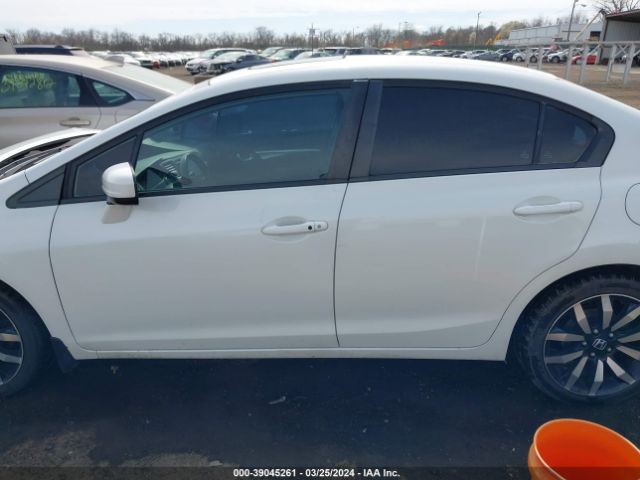 19XFB2F98EE258075 Honda Civic Ex-l