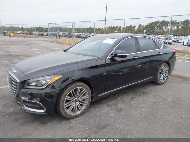 Genesis G80 3.8 2018 KMHGN4JE0JU216695 Image 2
