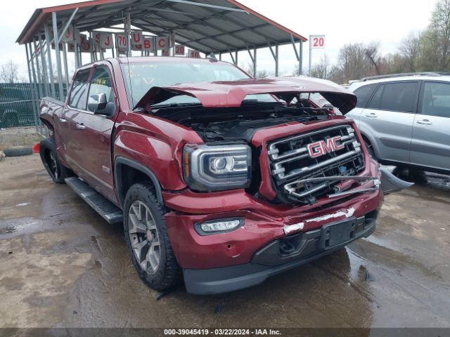 Auction sale of the 2016 Gmc Sierra 1500 Slt, vin: 3GTU2NEC2GG376524, lot number: 39045419