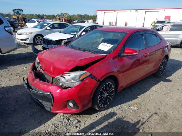 2T1BURHE4EC012232 Toyota Corolla S Plus