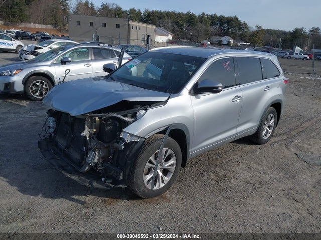 Toyota Highlander Xle V6 2014 5TDJKRFH4ES048072 Image 2