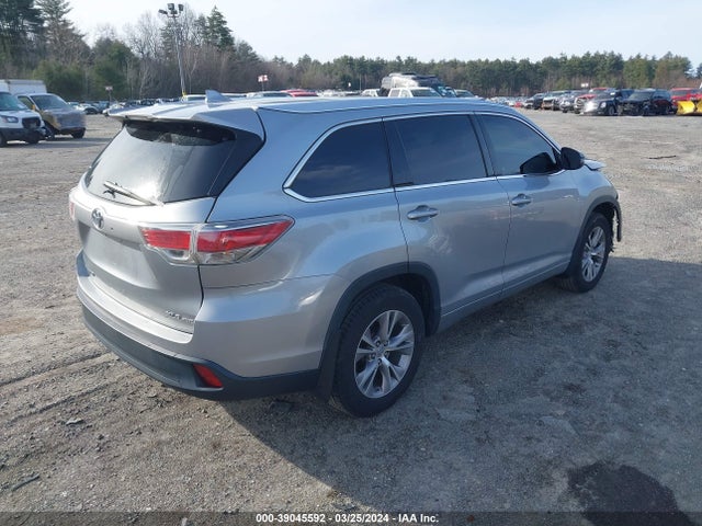 Toyota Highlander Xle V6 2014 5TDJKRFH4ES048072 Image 4