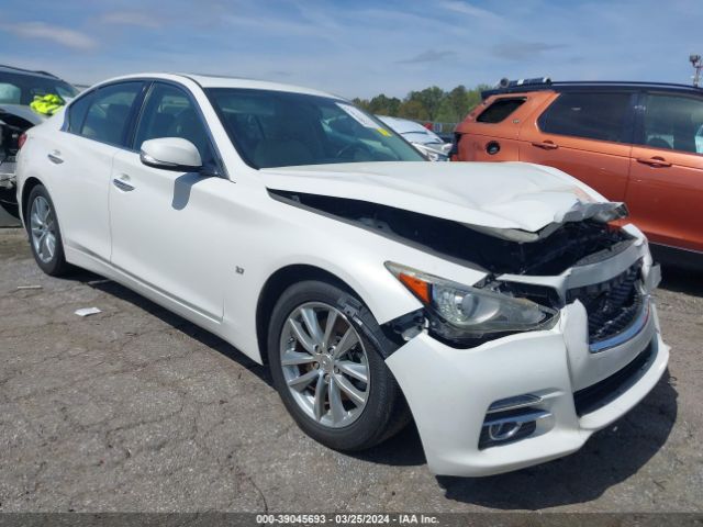 Auction sale of the 2014 Infiniti Q50, vin: JN1BV7AP5EM683394, lot number: 39045693