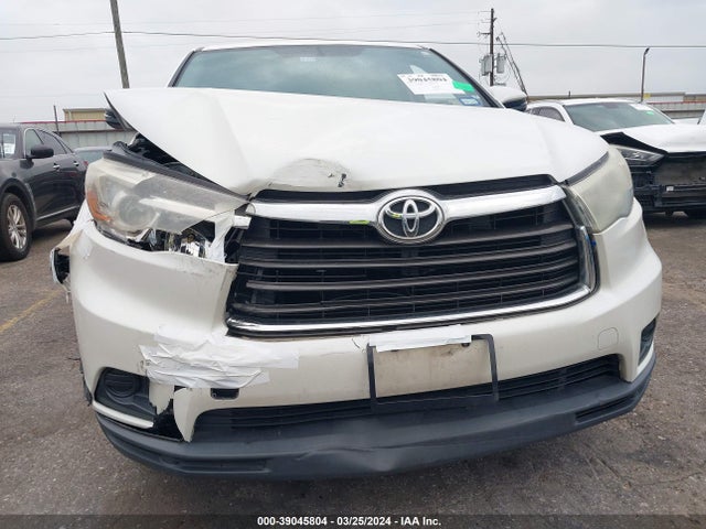 Toyota Highlander Le 2016 5TDZARFH6GS020850 Image 6