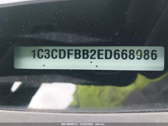 Dodge DART SXT 2014 1C3CDFBB2ED668986 Image 9