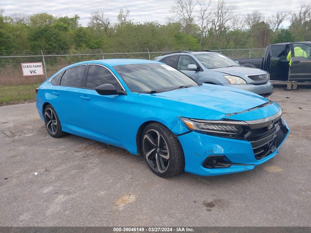 Honda Accord Sport 2021 1HGCV1F3XMA102896 zdjęcie główne