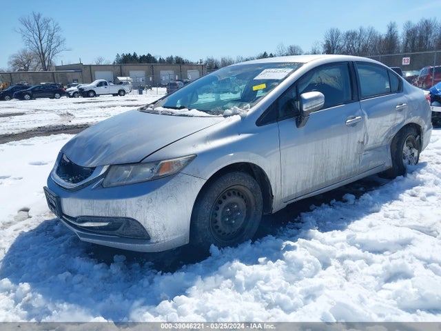 Honda Civic Lx 2014 2HGFB2F57EH513706 Image 2