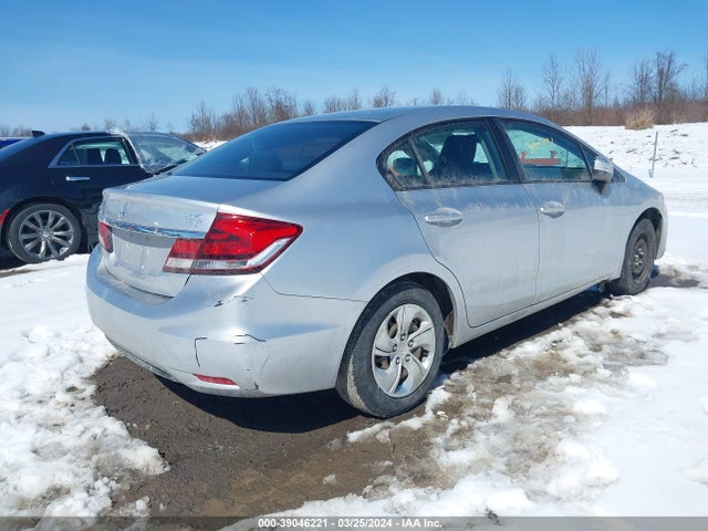 Honda Civic Lx 2014 2HGFB2F57EH513706 Image 4