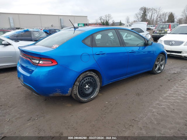 Dodge DART GT 2015 1C3CDFEB3FD307571 Image 4