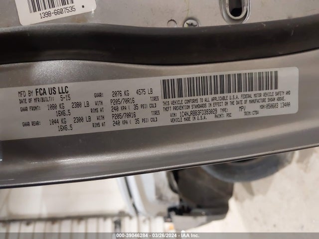 Jeep Patriot Sport 2015 1C4NJRBB3FD393029 Image 9