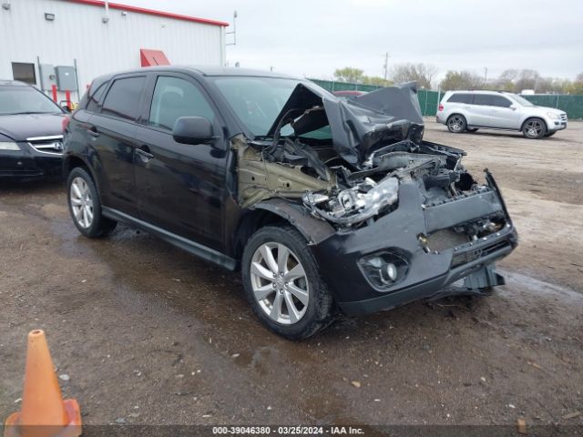 2015 Mitsubishi Outlander Sport Es მანქანა იყიდება აუქციონზე, vin: 4A4AP3AU8FE005938, აუქციონის ნომერი: 39046380