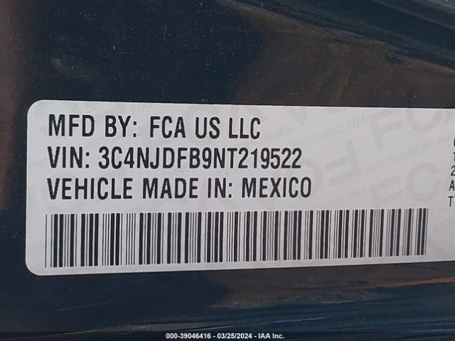 2022 JEEP COMPASS 3C4NJDFB9NT219522 Photo 8