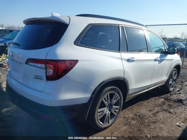 5FNYF6H34NB017928 Honda Pilot Awd Sport