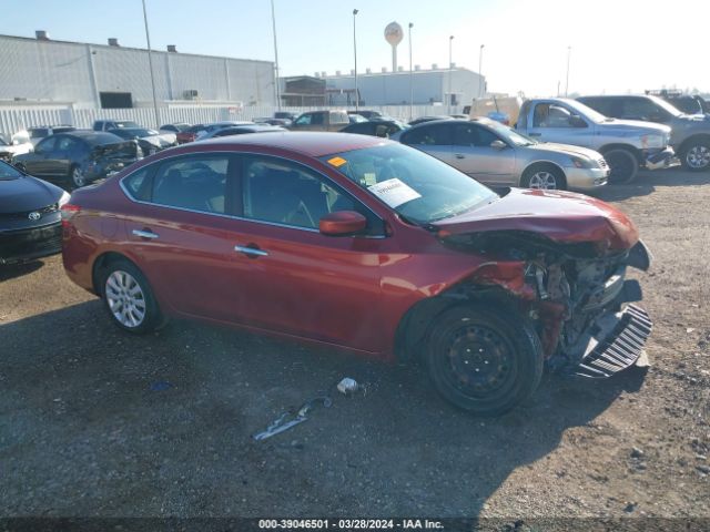 3N1AB7AP9FY261535 Nissan Sentra Fe+ S/s/sl/sr/sv