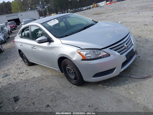 Nissan Sentra Fe+ S/fe+ Sv/s/sl/sr/sv 2014 3N1AB7APXEL674110 главное изображение