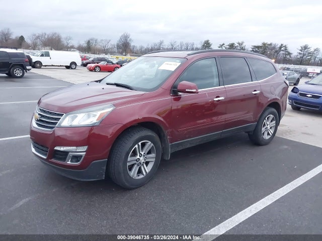 Chevrolet Traverse 1lt 2016 1GNKRGKD6GJ344130 Image 2