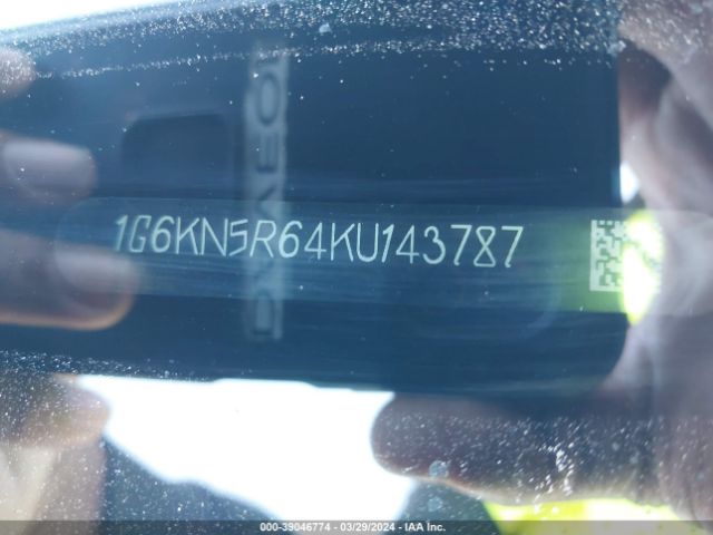1G6KN5R64KU143787 Cadillac Ct6 Sport