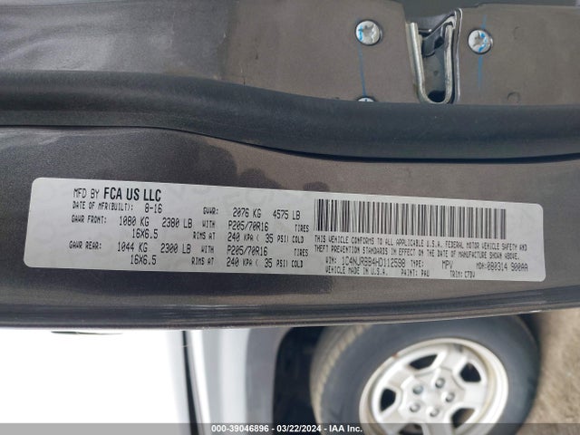 1C4NJRBB4HD112598 Jeep Patriot Sport 4x4