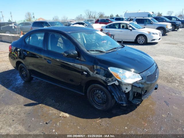 Auction sale of the 2020 Mitsubishi Mirage G4 Es, vin: ML32F3FJXLHF12286, lot number: 39046921