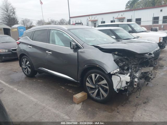 5N1AZ2MH3JN170875 Nissan Murano Platinum