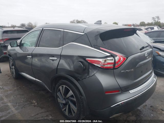 5N1AZ2MH3JN170875 Nissan Murano Platinum