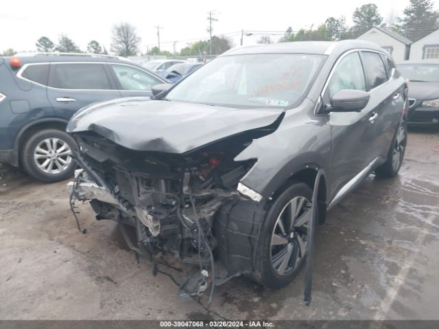 5N1AZ2MH3JN170875 Nissan Murano Platinum