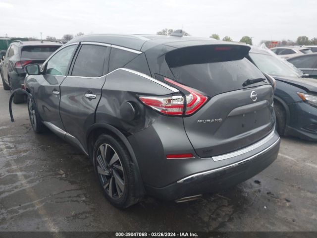 5N1AZ2MH3JN170875 Nissan Murano Platinum