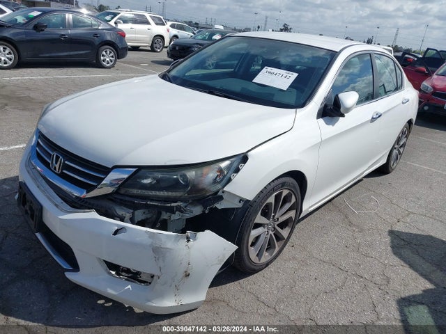 Honda Accord Sport 2014 1HGCR2F58EA297250 Image 2