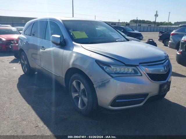 Auction sale of the 2014 Acura Mdx, vin: 5FRYD4H23EB042657, lot number: 39047451