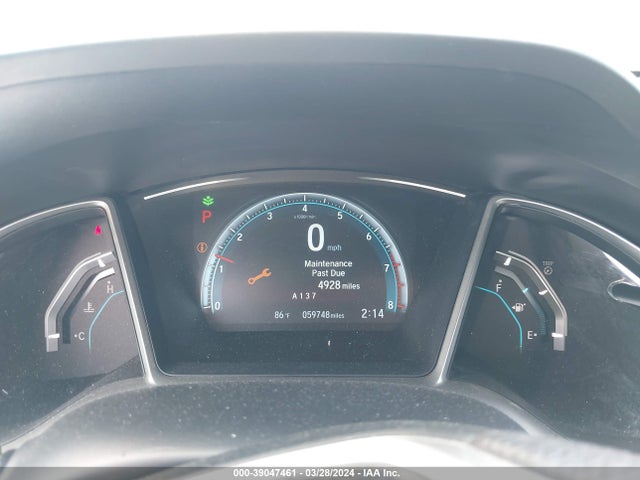 Honda CIVIC EX 2018 2HGFC2F85JH527461 Image 7