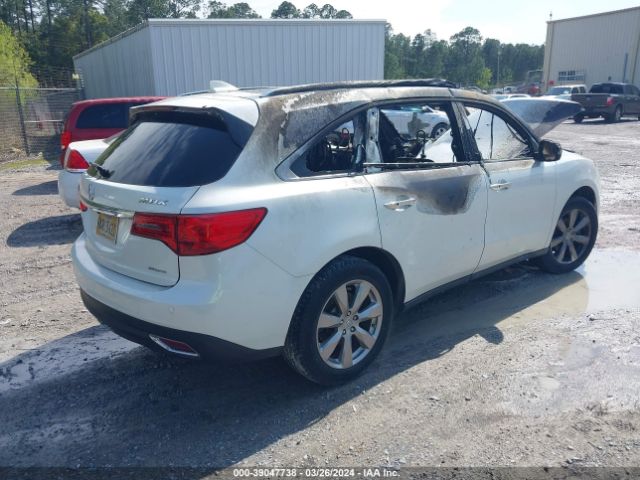 5FRYD4H88FB019798 Acura Mdx Advance Pkg W/entertainment Pkg