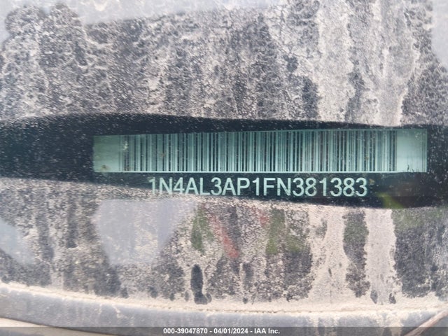 Nissan Altima 2.5 Sl 2015 1N4AL3AP1FN381383 Image 9