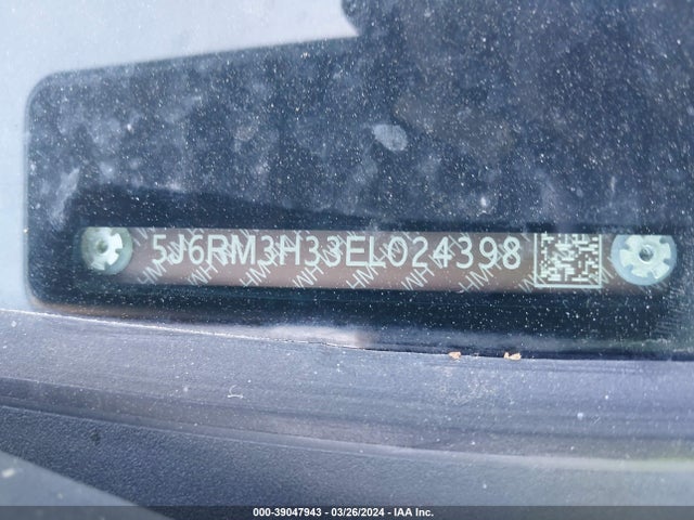 Honda CR-V LX 2014 5J6RM3H33EL024398 Image 9