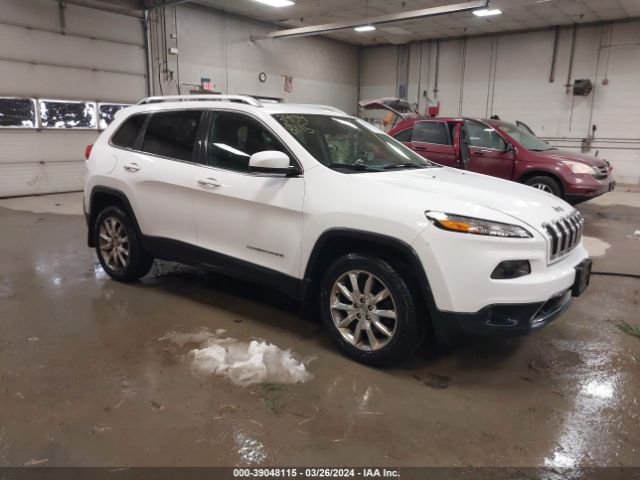 Auction sale of the 2014 Jeep Cherokee Limited, vin: 1C4PJMDS3EW150414, lot number: 39048115