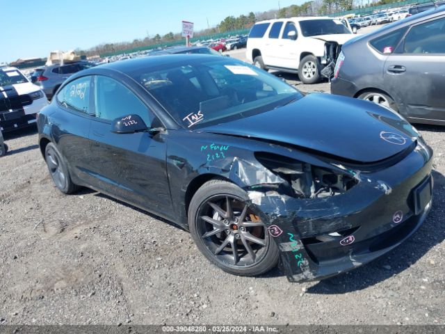 Auction sale of the 2021 Tesla Model 3 Long Range Dual Motor All-wheel Drive, vin: 5YJ3E1EB3MF855216, lot number: 39048280