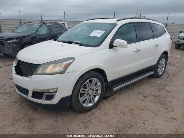 Chevrolet Traverse 1lt 2014 1GNKRGKD7EJ293329 Image 2