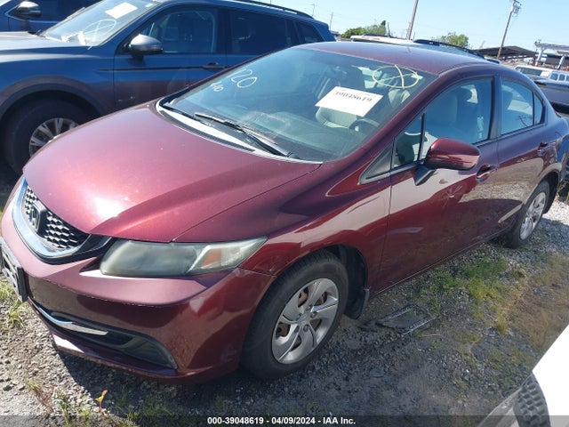 Honda Civic Lx 2015 19XFB2F58FE706975 Image 2