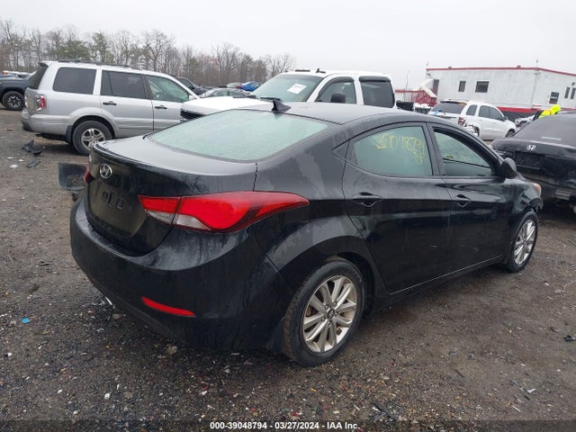 Hyundai ELANTRA SE 2015 KMHDH4AE6FU278930 Image 4