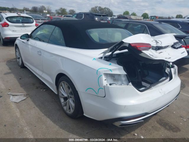WAU2AGF51MN002489 Audi A5 Cabriolet Premium 45 Tfsi Quattro S Tronic