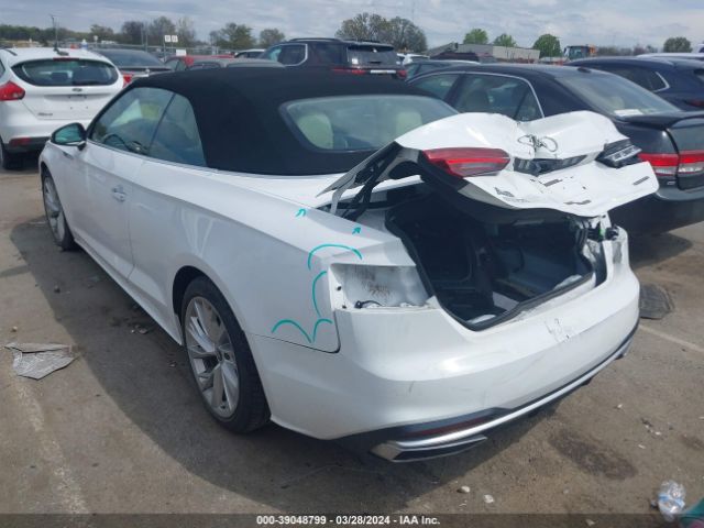WAU2AGF51MN002489 Audi A5 Cabriolet Premium 45 Tfsi Quattro S Tronic