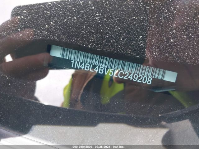 1N4BL4BV5LC249208 Nissan Altima S Fwd