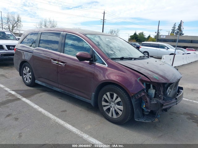 Honda Odyssey Ex-l 2014 5FNRL5H65EB111091 головне зображення