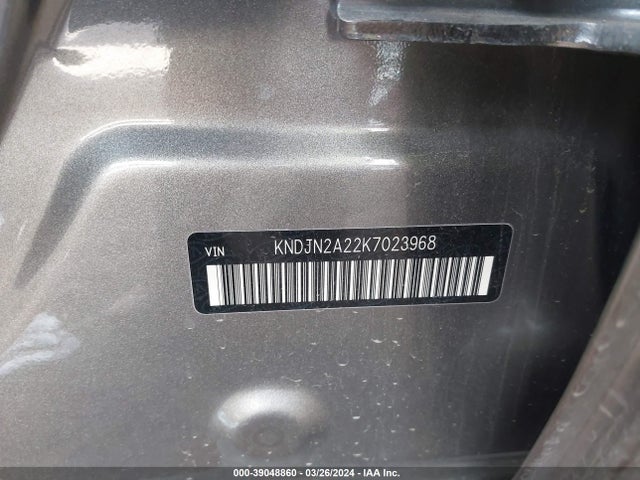 KIA Soul 2019 KNDJN2A22K7023968 Image 9